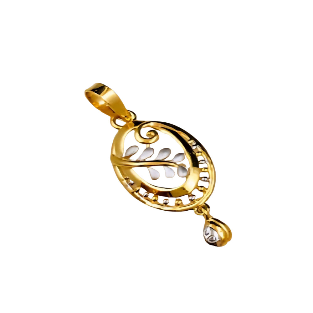 Charming Gold Casual Pendant
